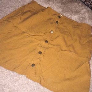 Forever 21 button skirt